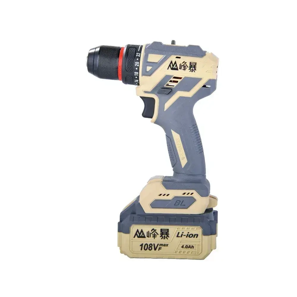 FengBao, аккумуляторная дрель-шуруповерт 1021С, 21В, 2х2.0А ч Li-Ion, в кейсе