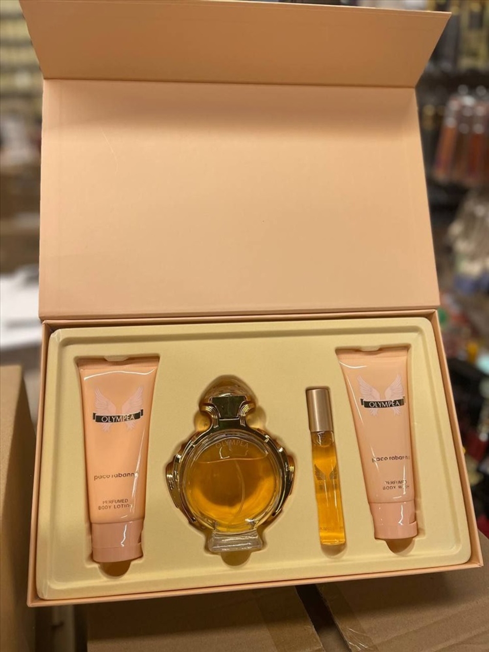 Подарочный набор Paco Rabanne Olympéa 4-в-1