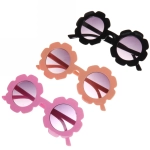 Очки солнцезащитные детские «Sunshine», цветочки, микс цветов