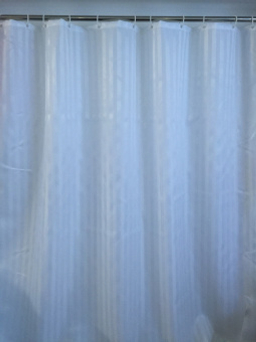 Штора для ванной БЕЛЫЙ САВОЛ  (25/1шт)