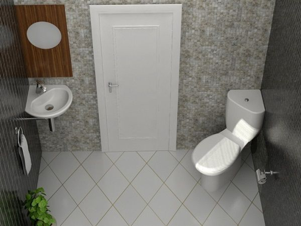 Унитаз-компакт VitrA Arkitekt 9754B003-7201 с сиденьем микролифт