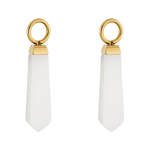 Подвеска на серьгу Coeur de Lion Gold-White 0051/44-1416