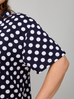 Футболка Фк-193/тсиний-горохпарижанка-п