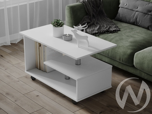 Стол журнальный Консул-5 (белый)