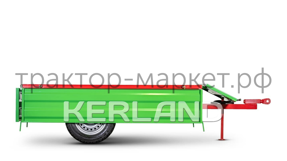 Прицеп Kerland | Керланд П-2000/1 к мини-трактору (самосвальный)