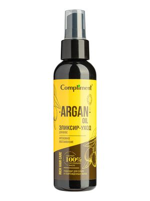 Compliment Rich Hair Care Эликсир-уход для волос Интенсивное восстановление ARGAN OIL