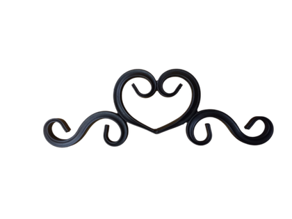 Кованый элемент "Навершие 5S", 400х135 мм