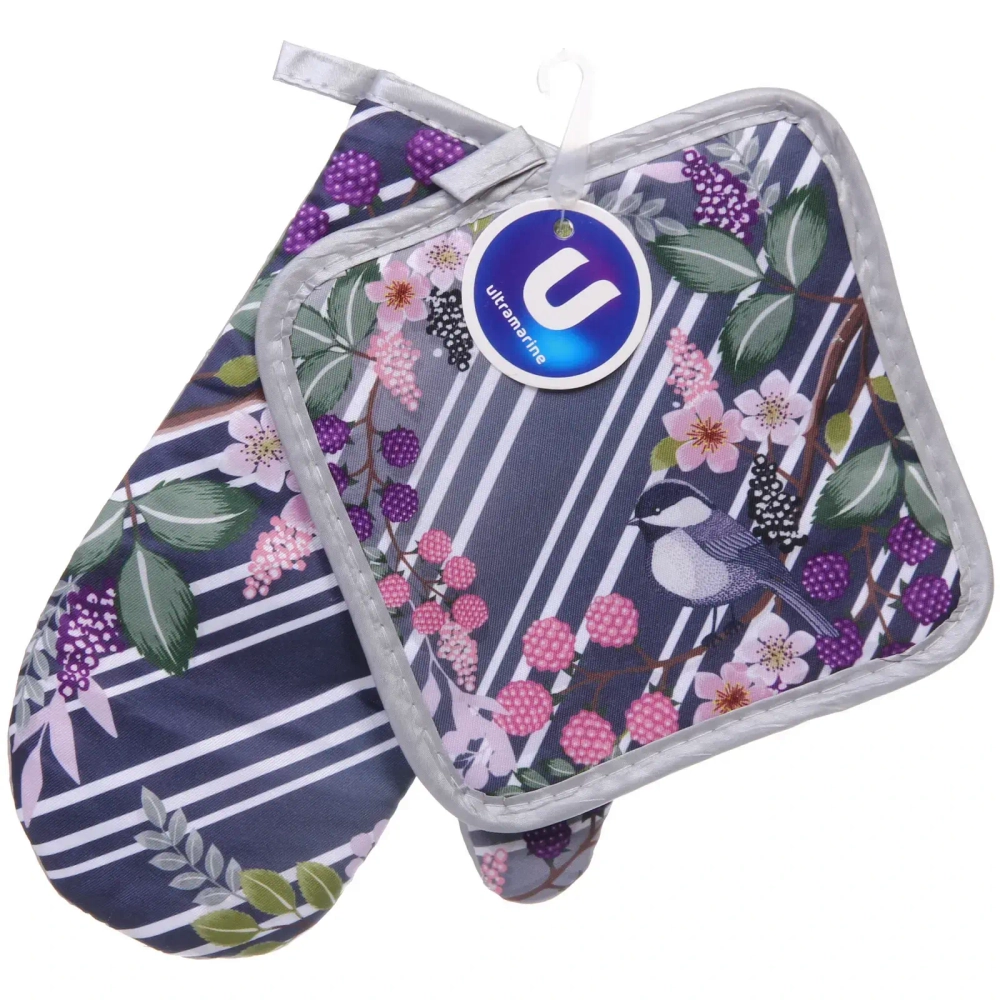 Прихватка в наборе варежкой «Райский сад»