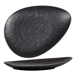 Блюдо овальное 31*23,3 см h5 см Side Up Black Raw Stellar P.L. Proff Cuisine [4]