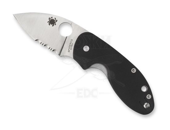 Складной нож Spyderco Insistent 246GPS c клинком из стали 8Cr13MoV, рукоять G10