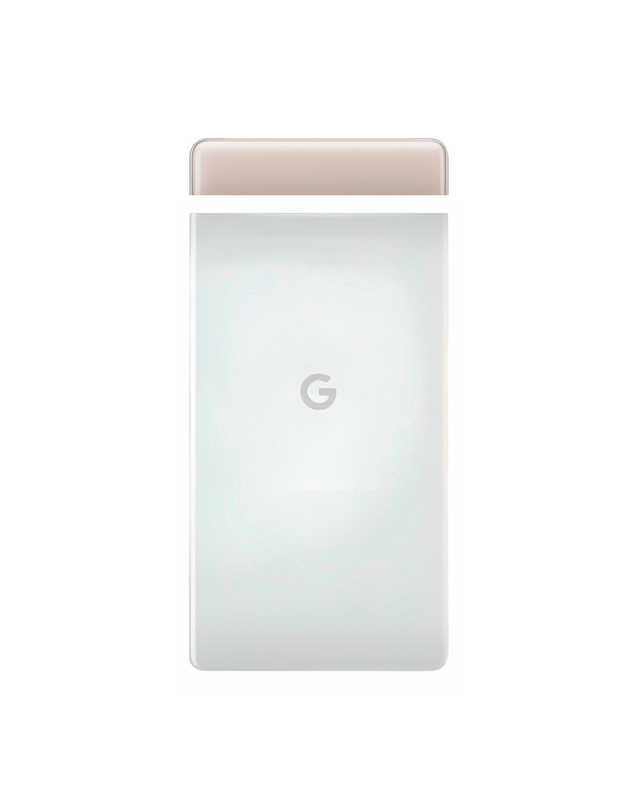 Комплект задняя и верхняя крышка для Google Pixel 6 Pro Белое облако (Cloudy White)