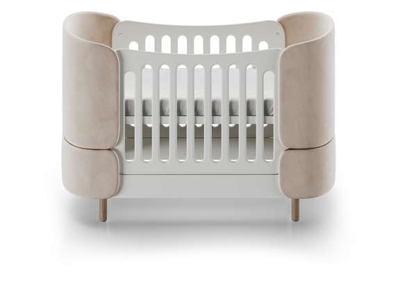 Кроватка-трансформер KIDI Soft (бежевый)