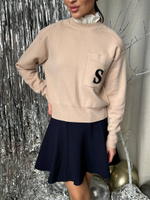Шерстяной джемпер Sandro, S
