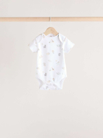 Боди с коротким рукавом для малышей Next E57-522, 5 шт., Белый