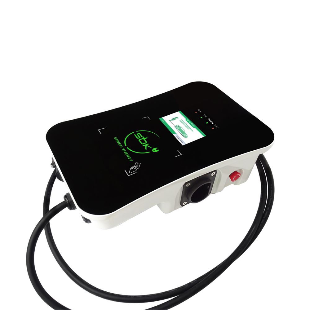 Зарядная станция S'OK Green Energy M3W Series Wallbox EV Charger, 3 фазы, 11 кВт, 16a/380v (SM3W31116542-5wf) - 6