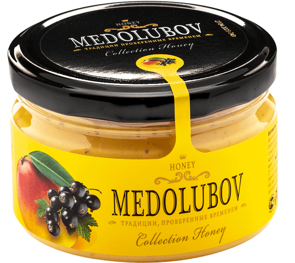 Медовое суфле Медолюбов Манго и Смородина 250мл