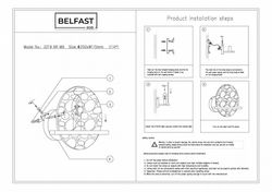 Накладной светильник Belfast Ravenhill 3219 BR MB