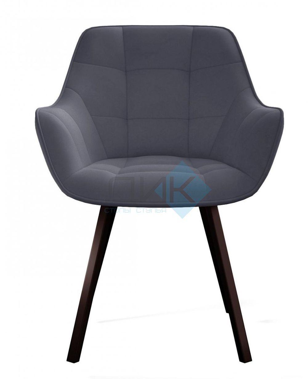 Стул DikLine 252 М поворотный опоры чёрные