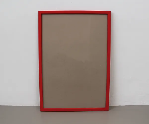 Рамка для постера красная