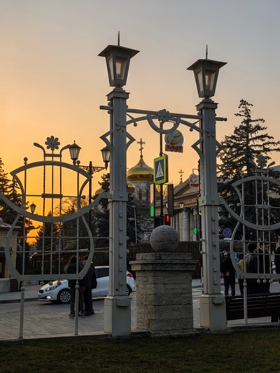 Вход в парк "Цветник"