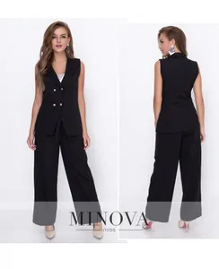 Жилет 8589-черный Minova