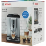Кофемашина Bosch TIE20504 серебристый/черный