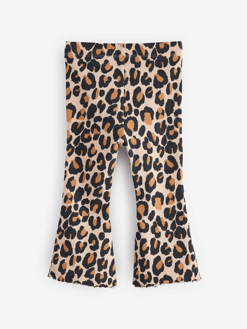 Легинсы-клеш для девочки Next B63-430, Коричневый