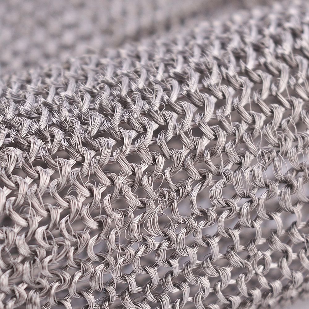 Перчатка кольчужная пятипалая красная Китай