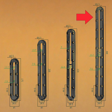Планка Т-паз салазки 446мм (VIN-TYQ-004-DG2)