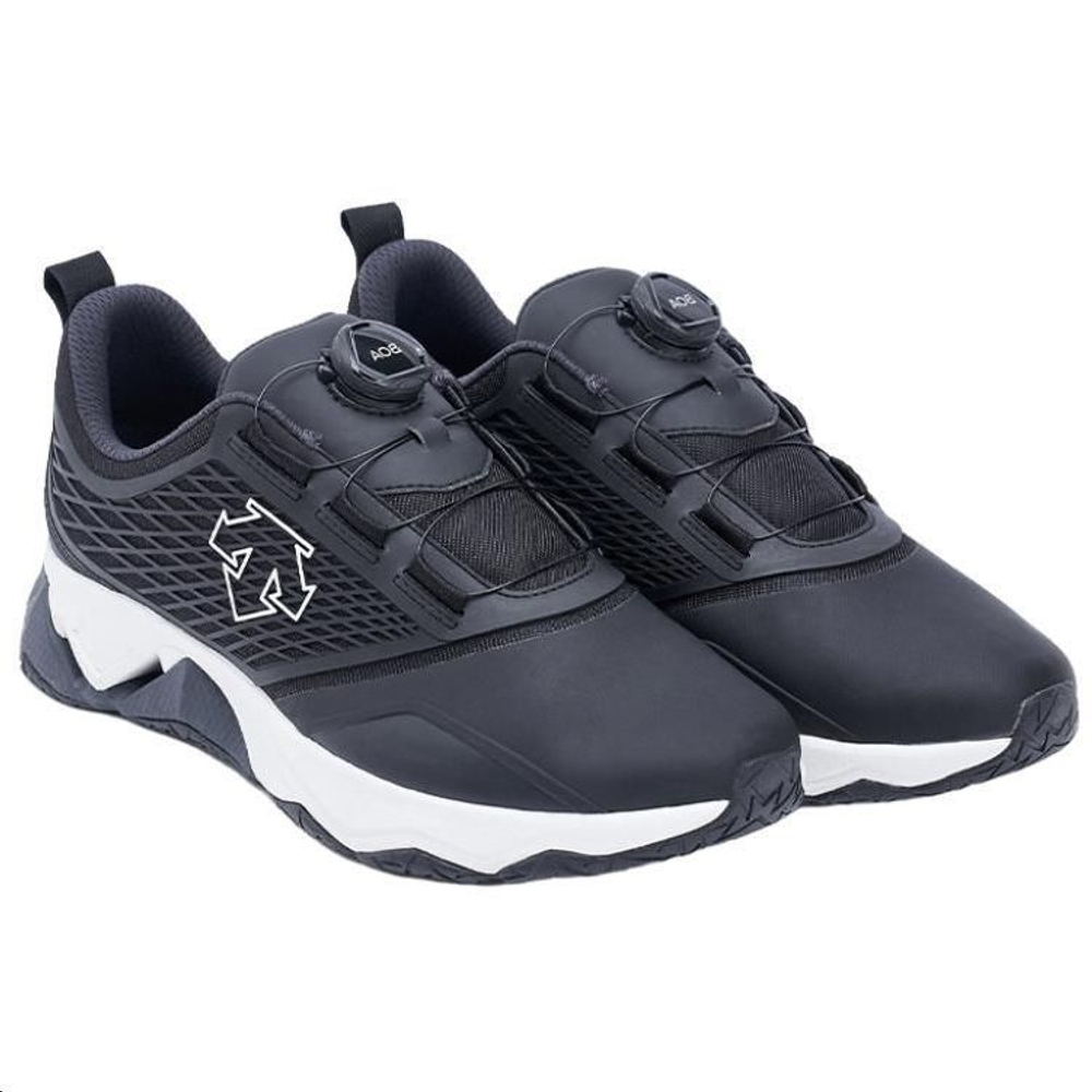 DESCENTE TRAINING Cushioning Abrasion Resistant Breathable Low top Training Shoes Men"s Black