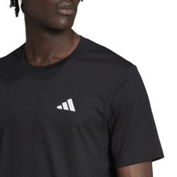 Мужское теннисное поло adidas Essentials Train Feelready Training T-Shirt Men - Black