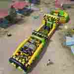 Надувная полоса препятствий для тимбилдинга «Спецобъект», 30×3,5×3,5 м