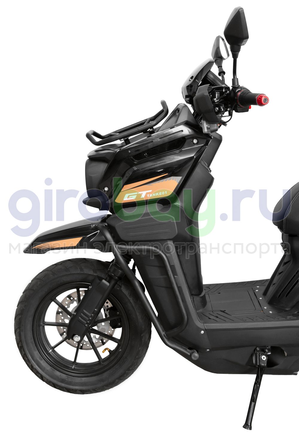 Электроскутер GT Tank 3000W (72V/30Ah) - Чёрный фото №15