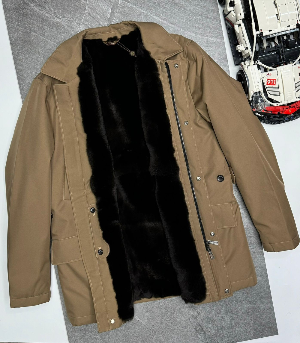 Куртка с мехом Loro Piana