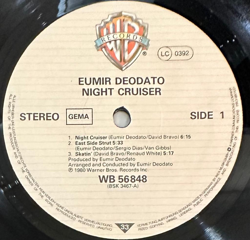 Deodato- Night Cruiser (Германия 1980г.)