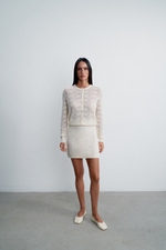 Юбка MIA мини, молочный