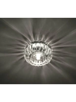 Светильник встр. IMEX IL.0009.8002 G9 со стеклом хром