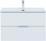 Тумба с раковиной Aquanet Алвита New 277514 80 белый матовый