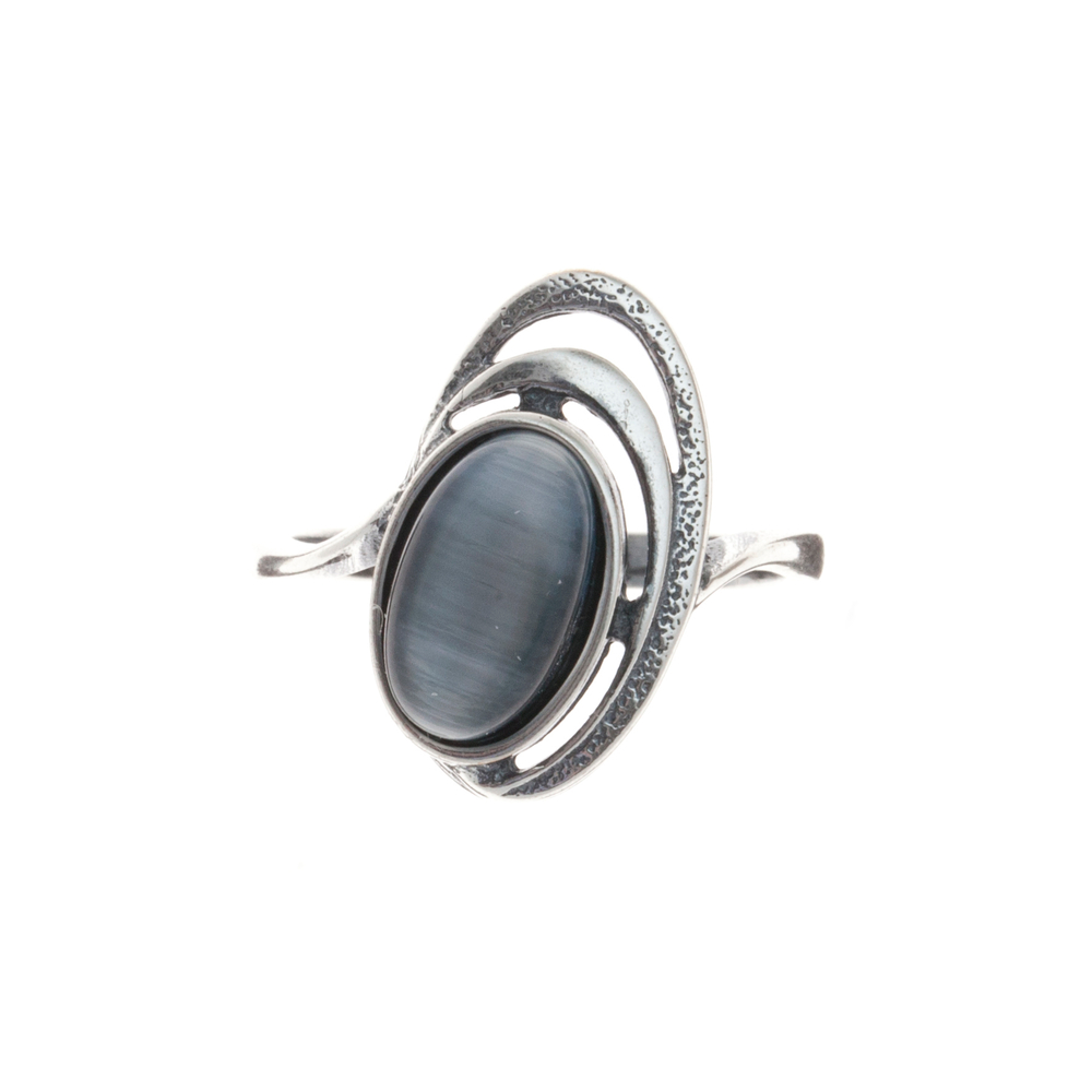 "Юпитер" кольцо в серебряном покрытии из коллекции "Самоцветы" от Jenavi
