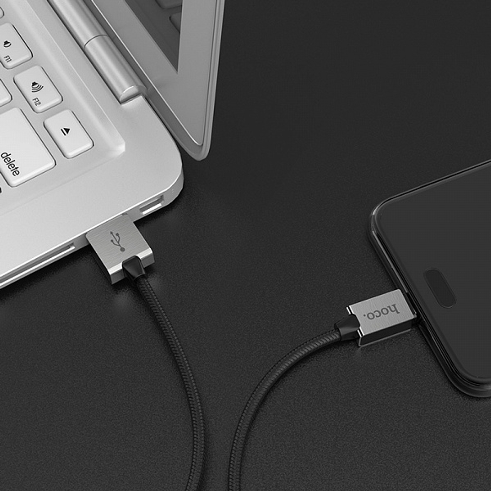 Кабель USB Type-C 3А 1,2-метр Hoco U49