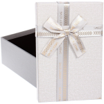 Коробка подарочная «Нежная тайна» 21*14*8 см, белый