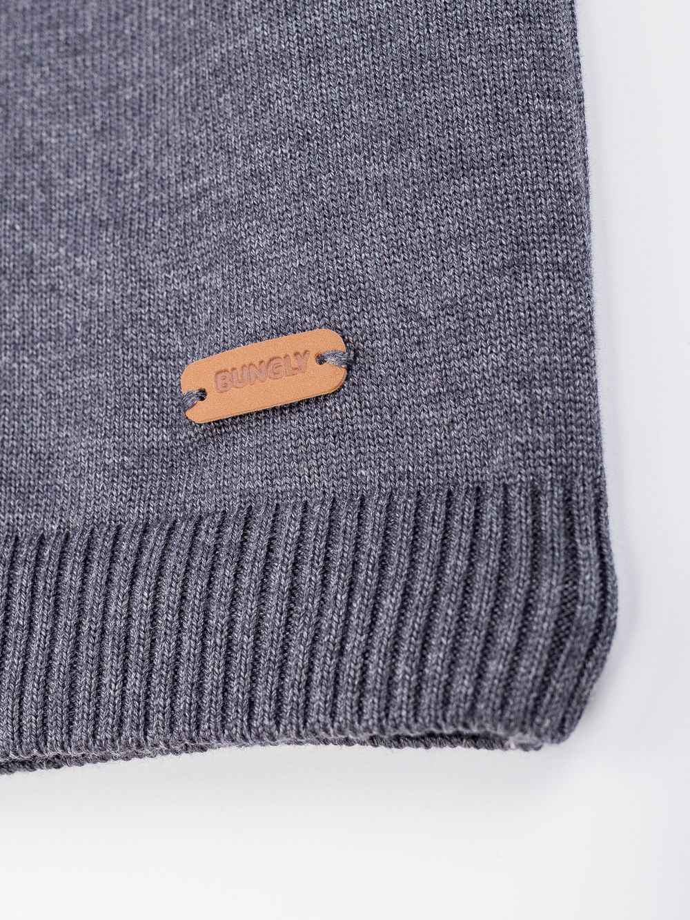 Жилет вязаный "Серый" 7+