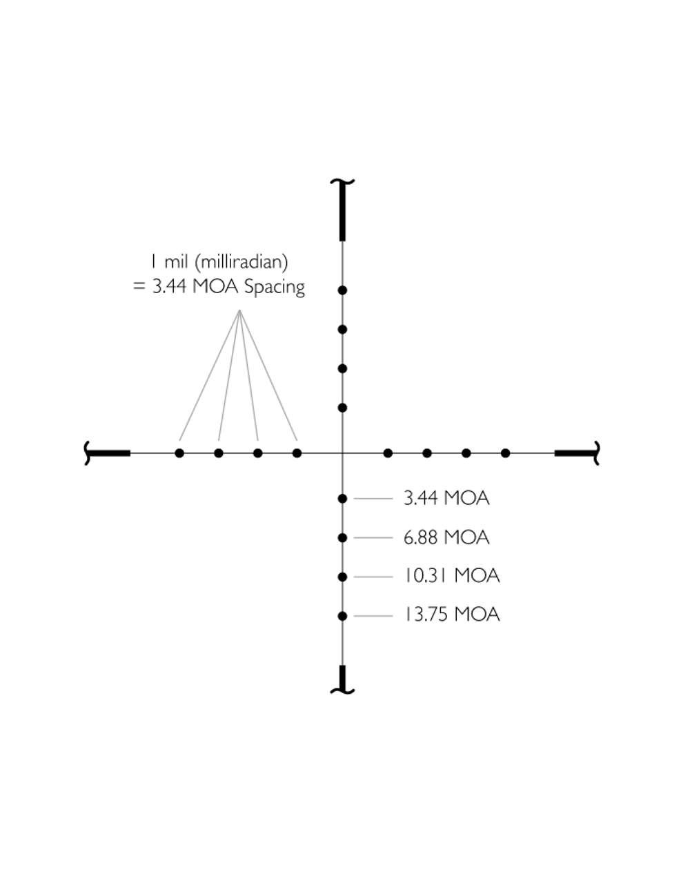 Оптический прицел Hawke Vantage 4x32 AO Mil Dot (14102)