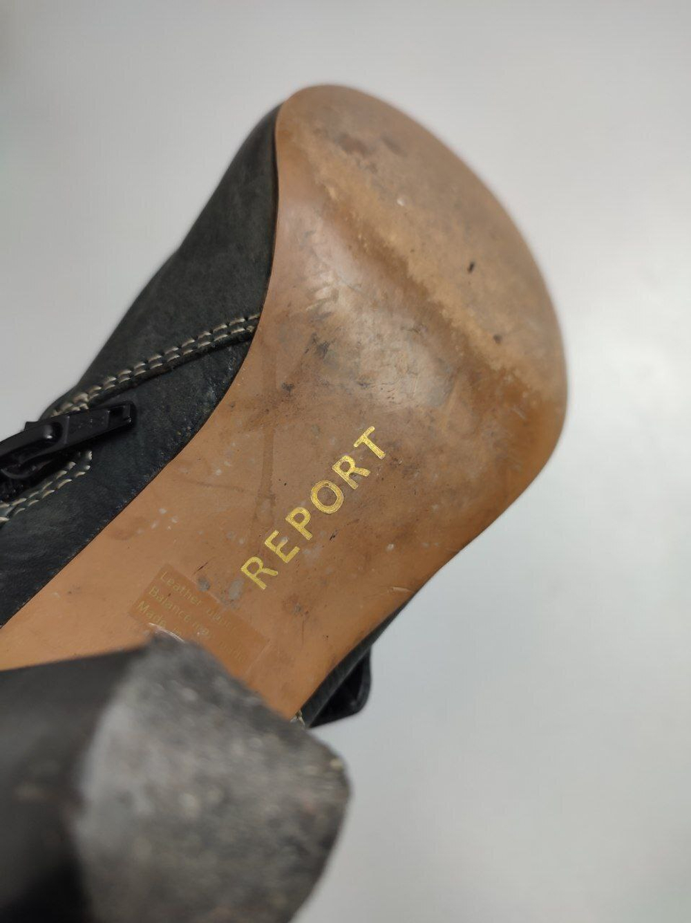 Ботильоны Report кожаные 37 размер