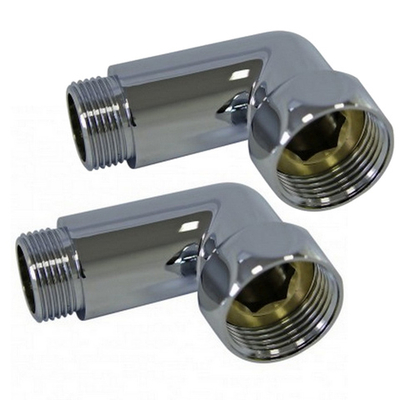 Американка для полотенцесушителя  угл 3/4" x 1/2"  г/ш  741SCH0504, пар