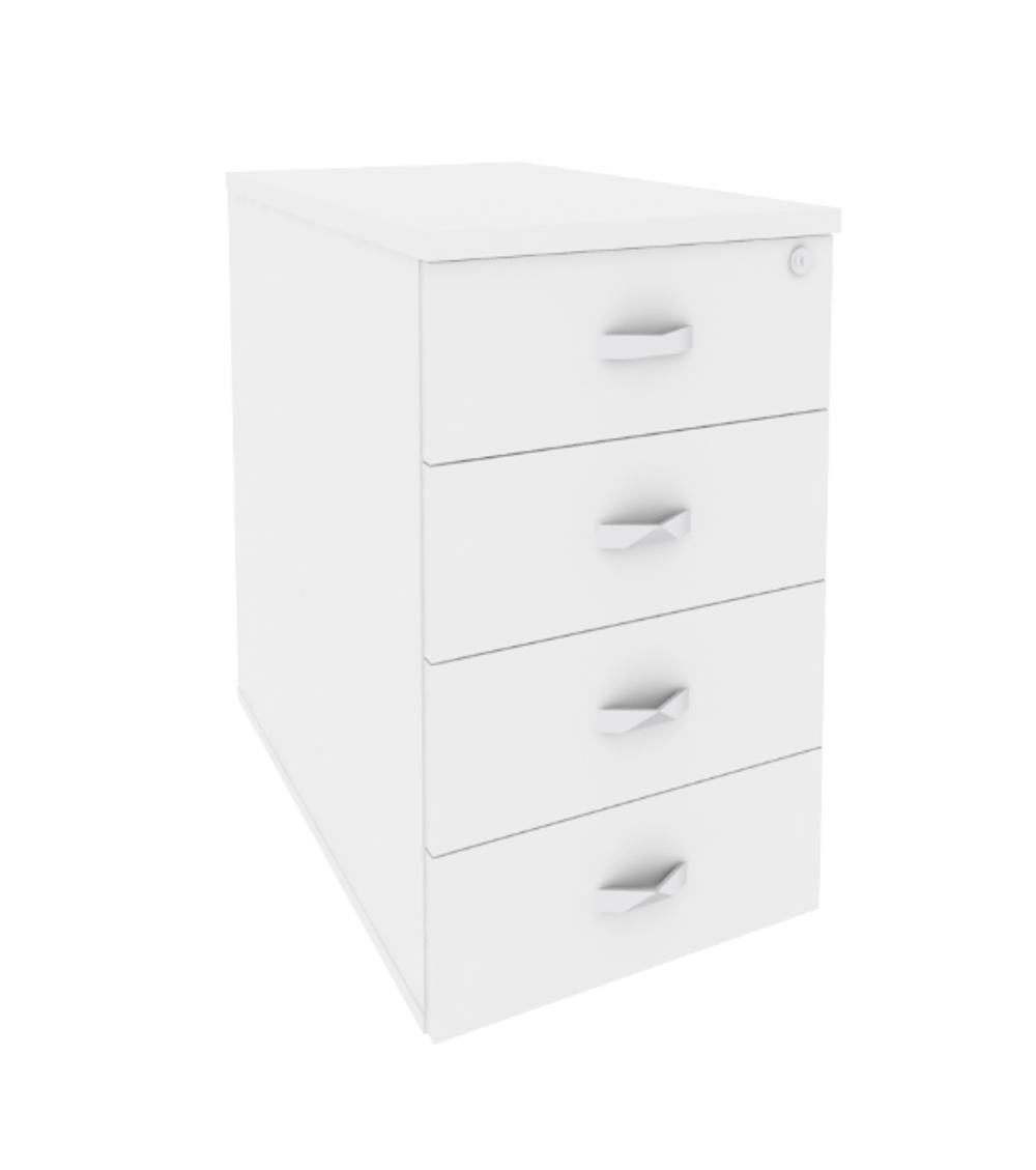 Тумба приставная 4 ящика Onix Direct