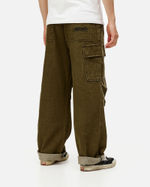 Джинсы Anteater Wide Cargo Denim Green