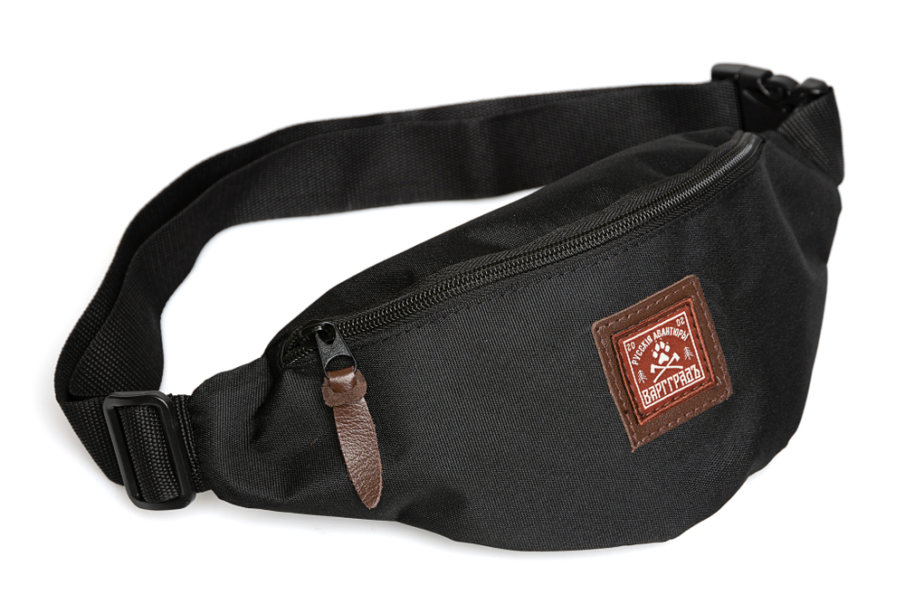 Сумка поясная Варгградъ чёрная "Странник"