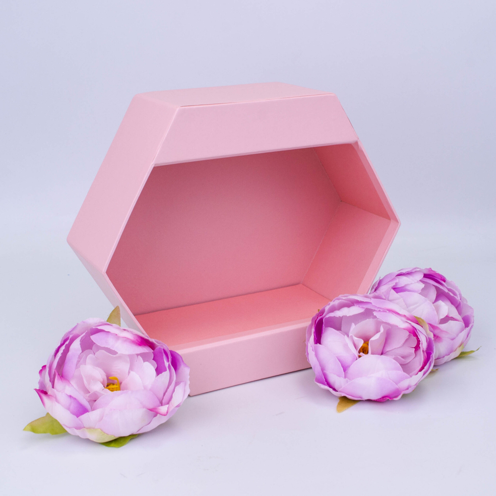 Коробка ШЕСТИГРАННИК 25*22*9см