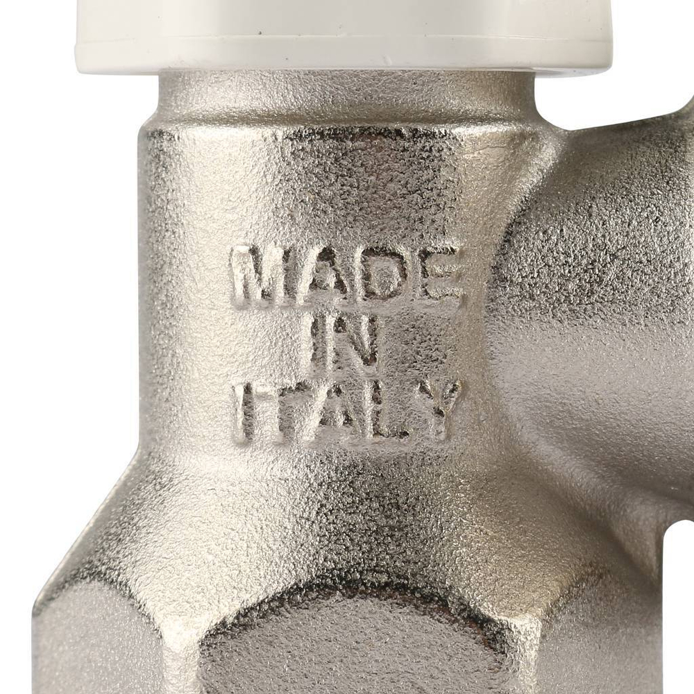 Клапан запорно-балансировочный, угловой 1/2"